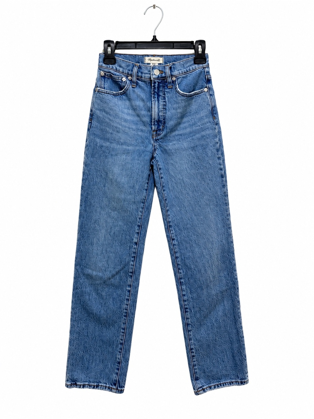 Madewell The Perfect Vintage Straight Jeans Size 23 Blue